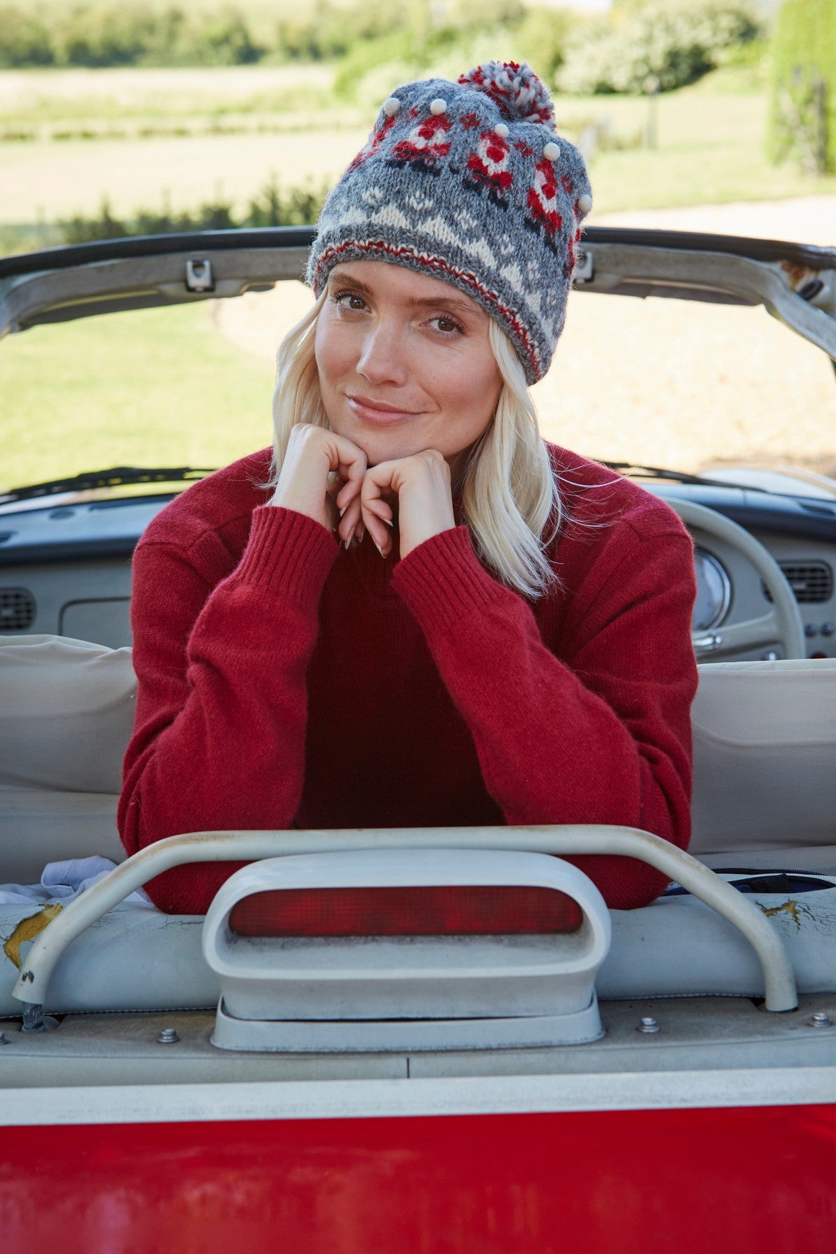 Christmas Bobble Beanies