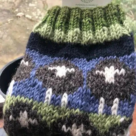 Pachamama Flock of Herdwick Sheep Long Socks