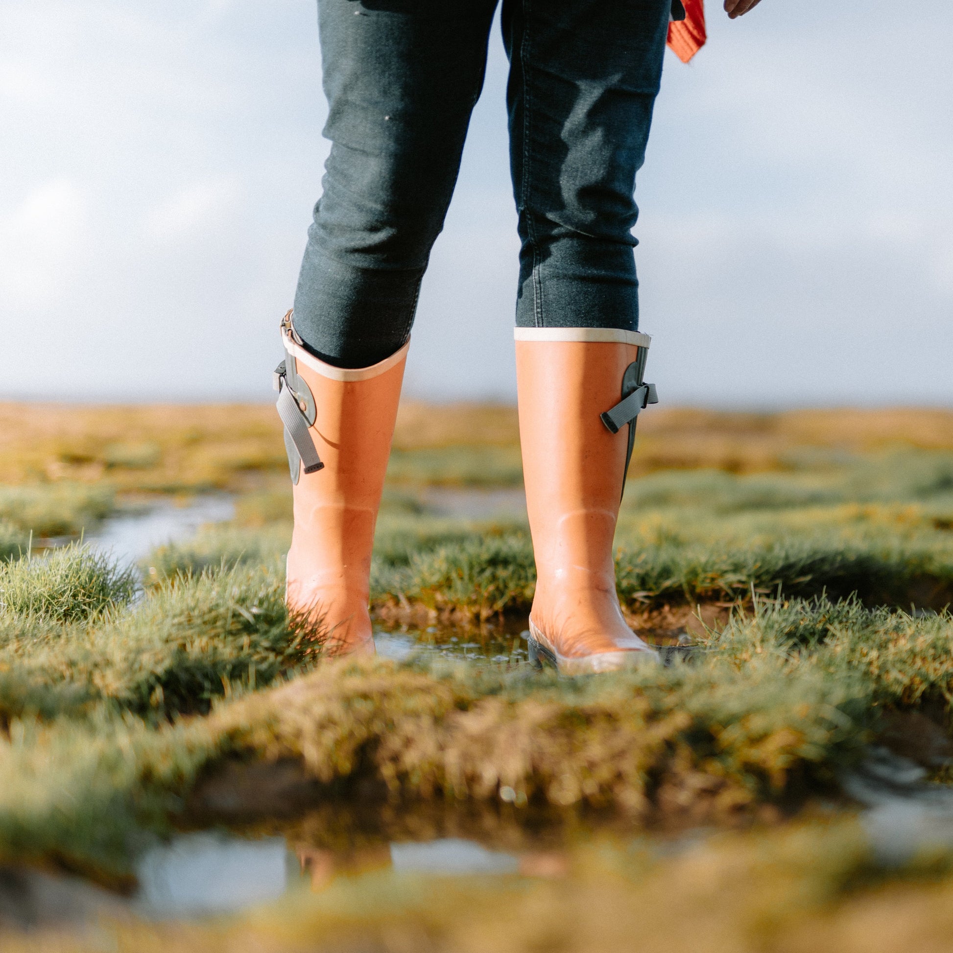 Comfortable rain boots for nature walks