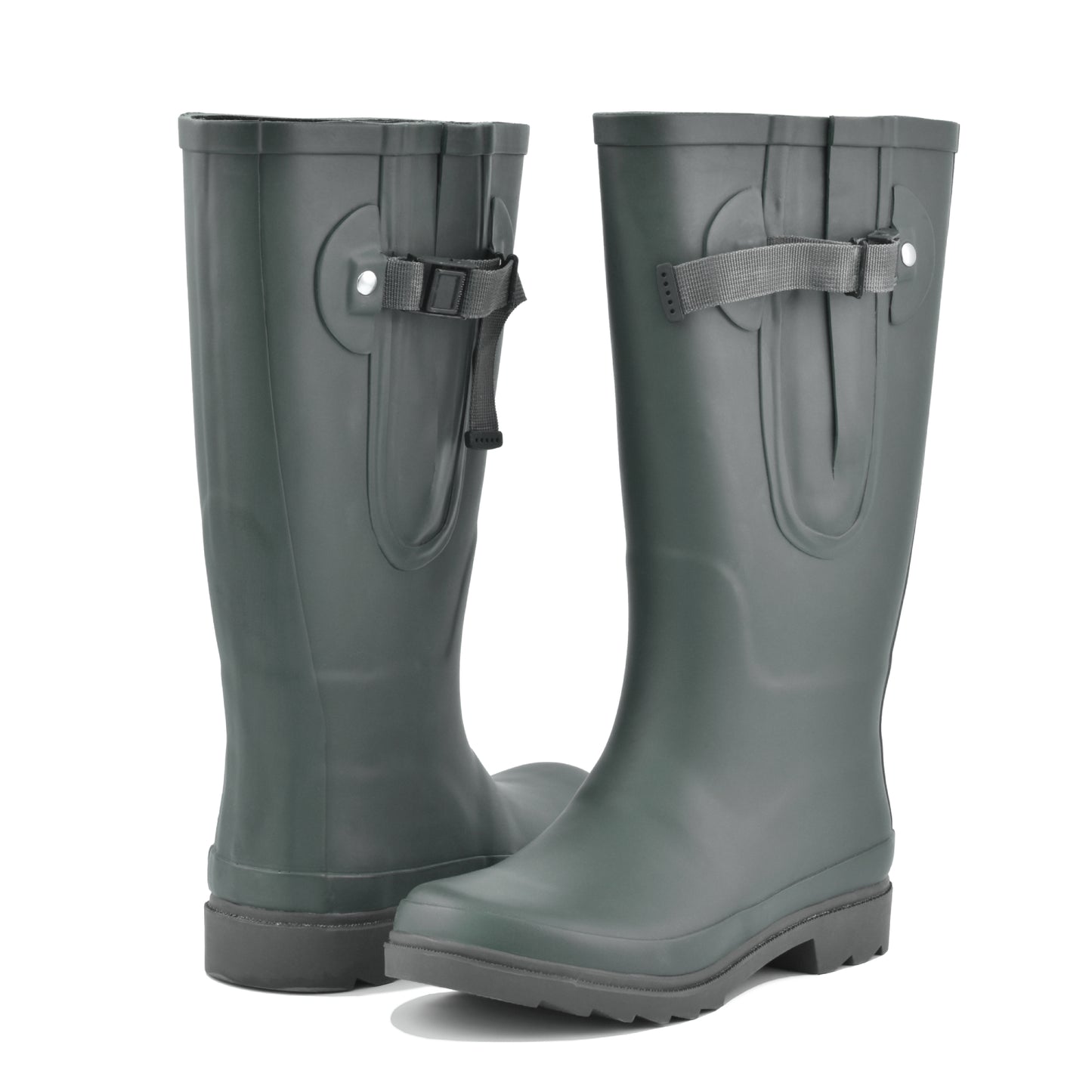 grey wellies