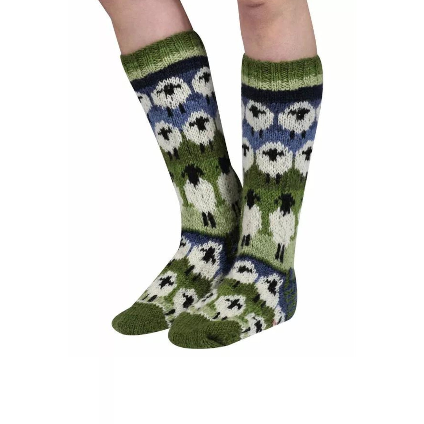 Pachamama Flock of Sheep Long Socks