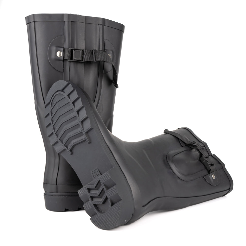 Mens extra wide outlet calf rubber boots