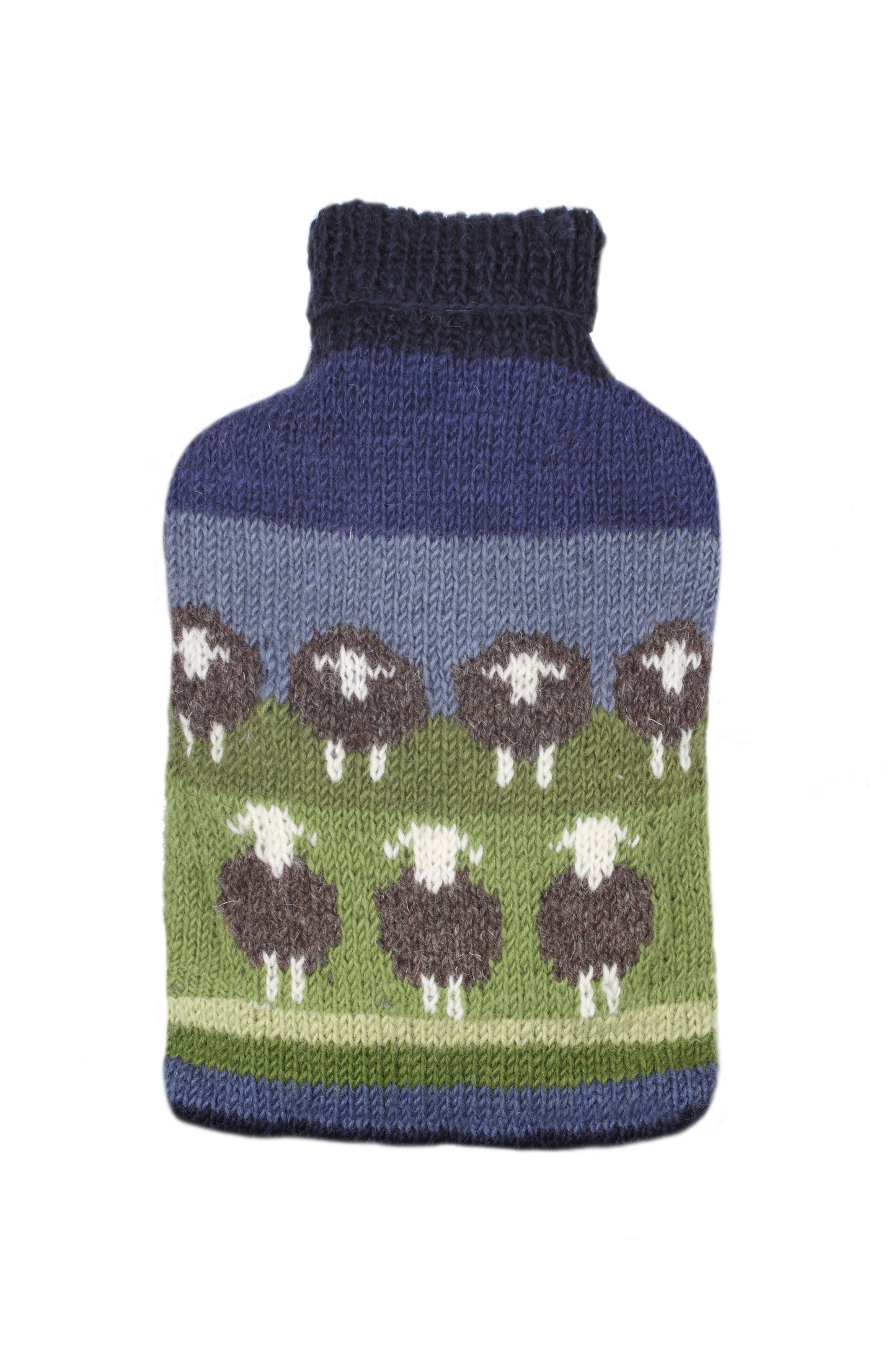 Pachamama 2 Litre Hot Water Bottle and Wool Cover