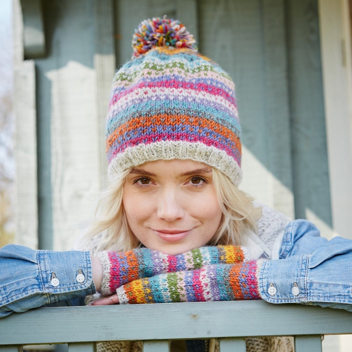 Pachamama Villarica Bobble Beanie