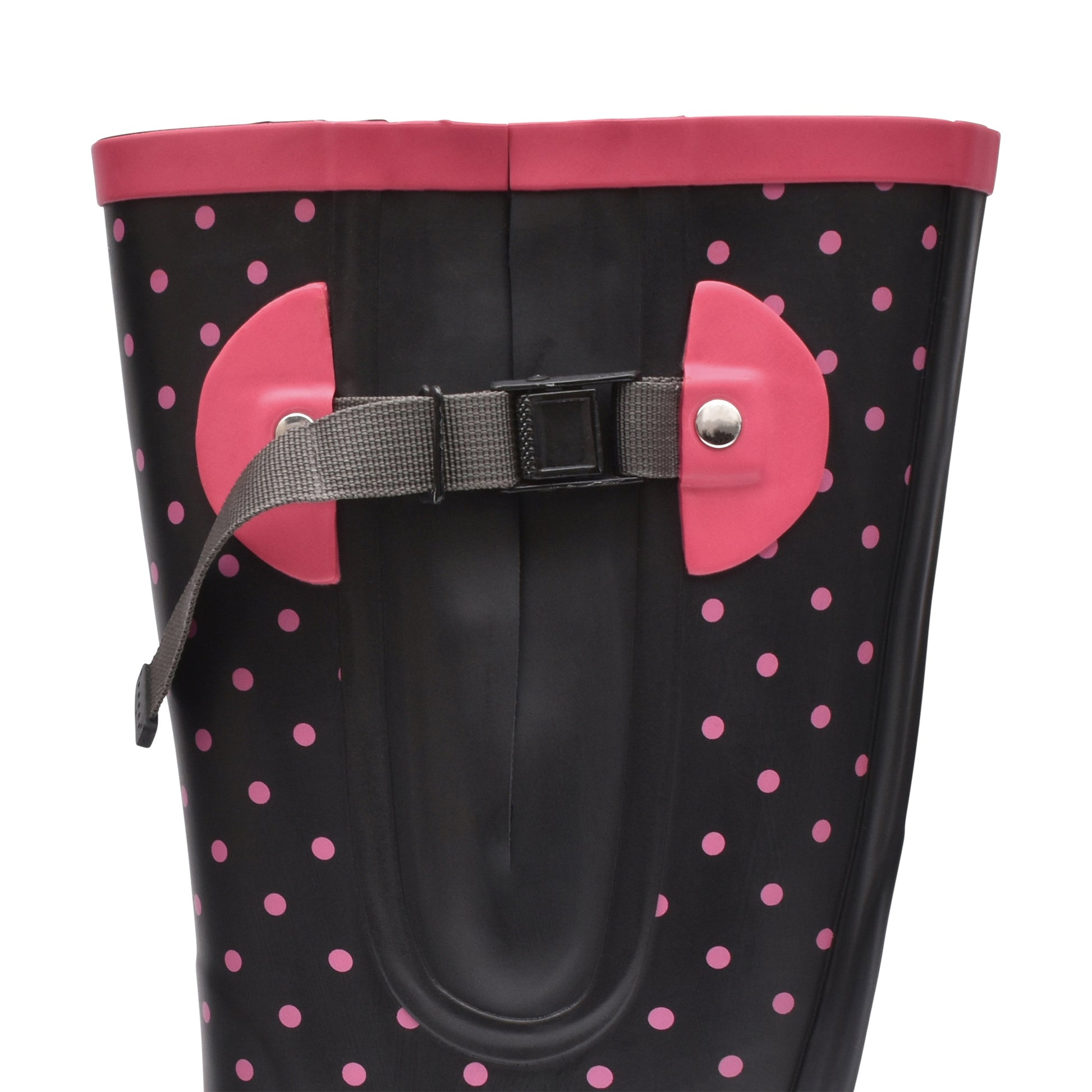 spotty-wellies-ladies-with-cam-buckle
