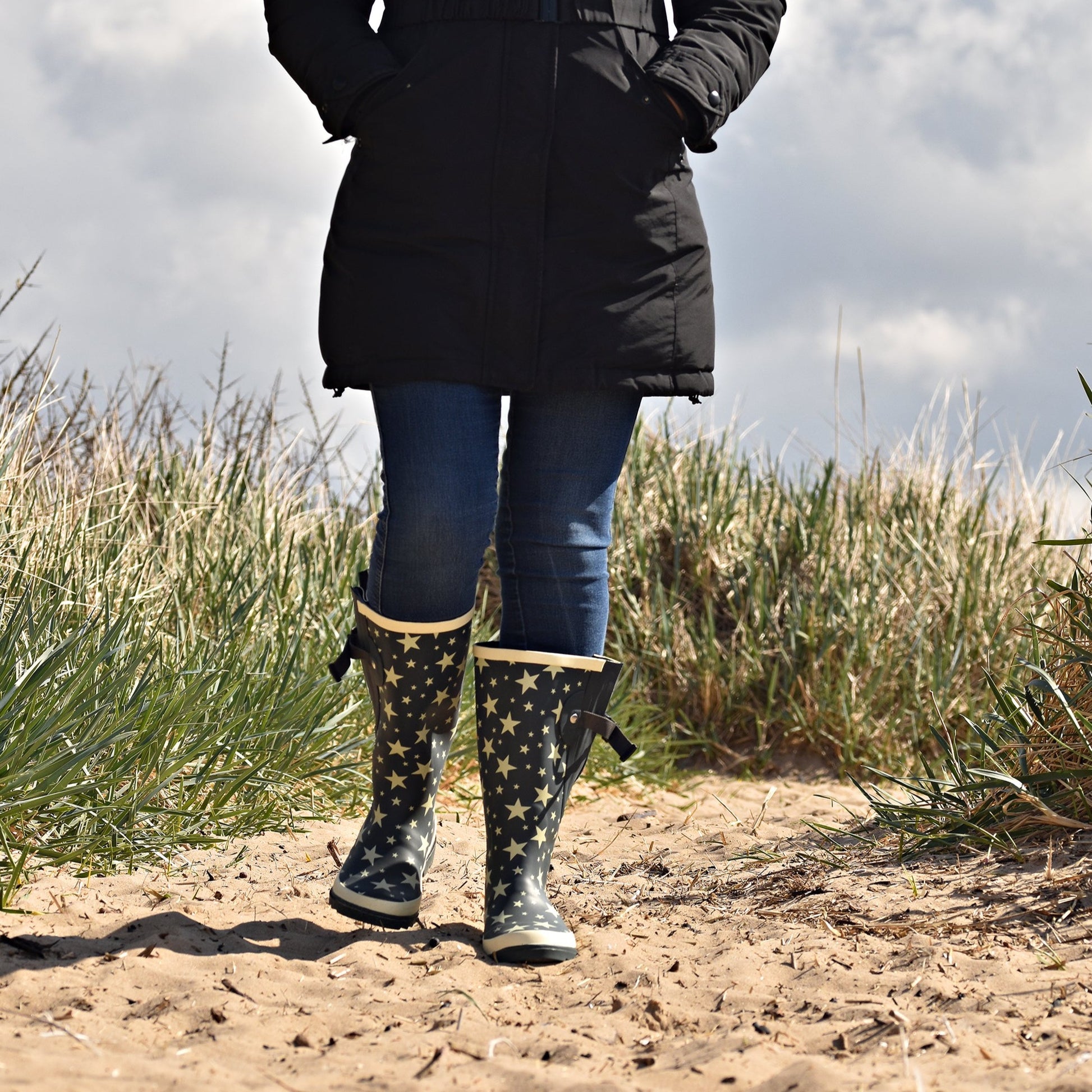 Jileon Wellies Wide Calf Wellies Cheap Jileon Wellies Half Calf